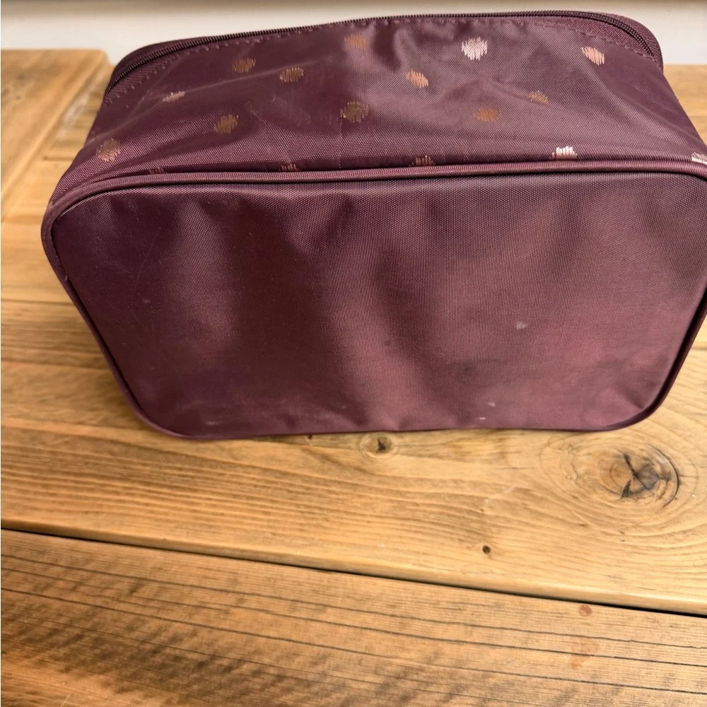 Thirty-One Twinkling Plum Cosmetic Bag